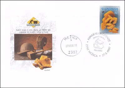 MINERALI SLOVENIJE - WULFENIT MEŽICA PRVI DAN